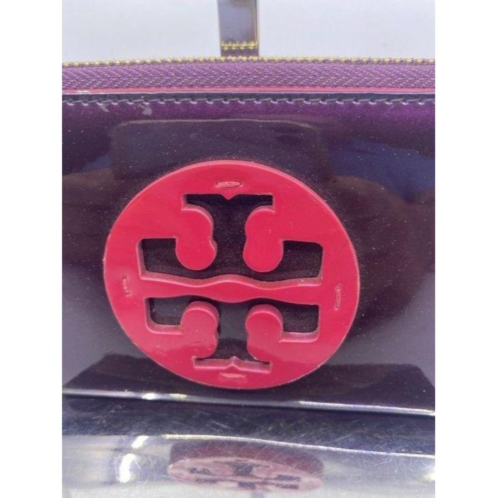 Tory Burch Purple Pink Patent Leather Continental_2